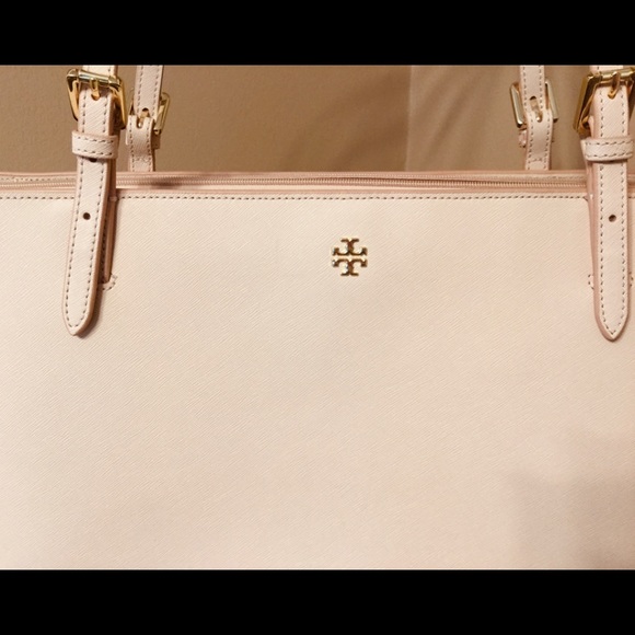 NWOT Tory Burch large leather tote - Picture 5 of 14